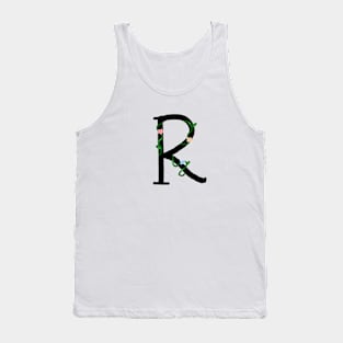 "R" initial Tank Top